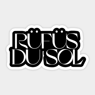 Rufus Du Sol Band merch Sticker